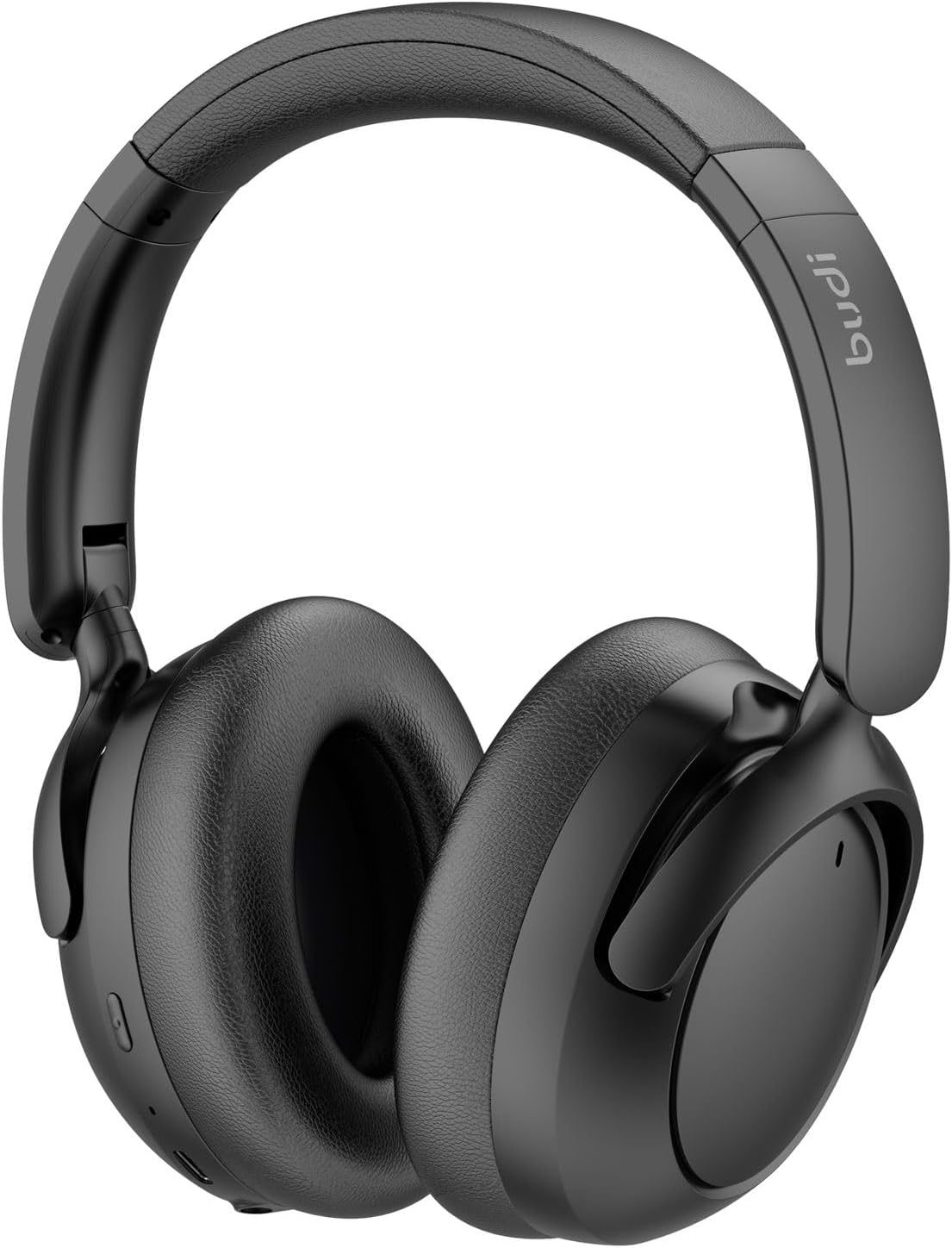 BUDI Wireless Noise Cancelling Stereo Earphones Black
