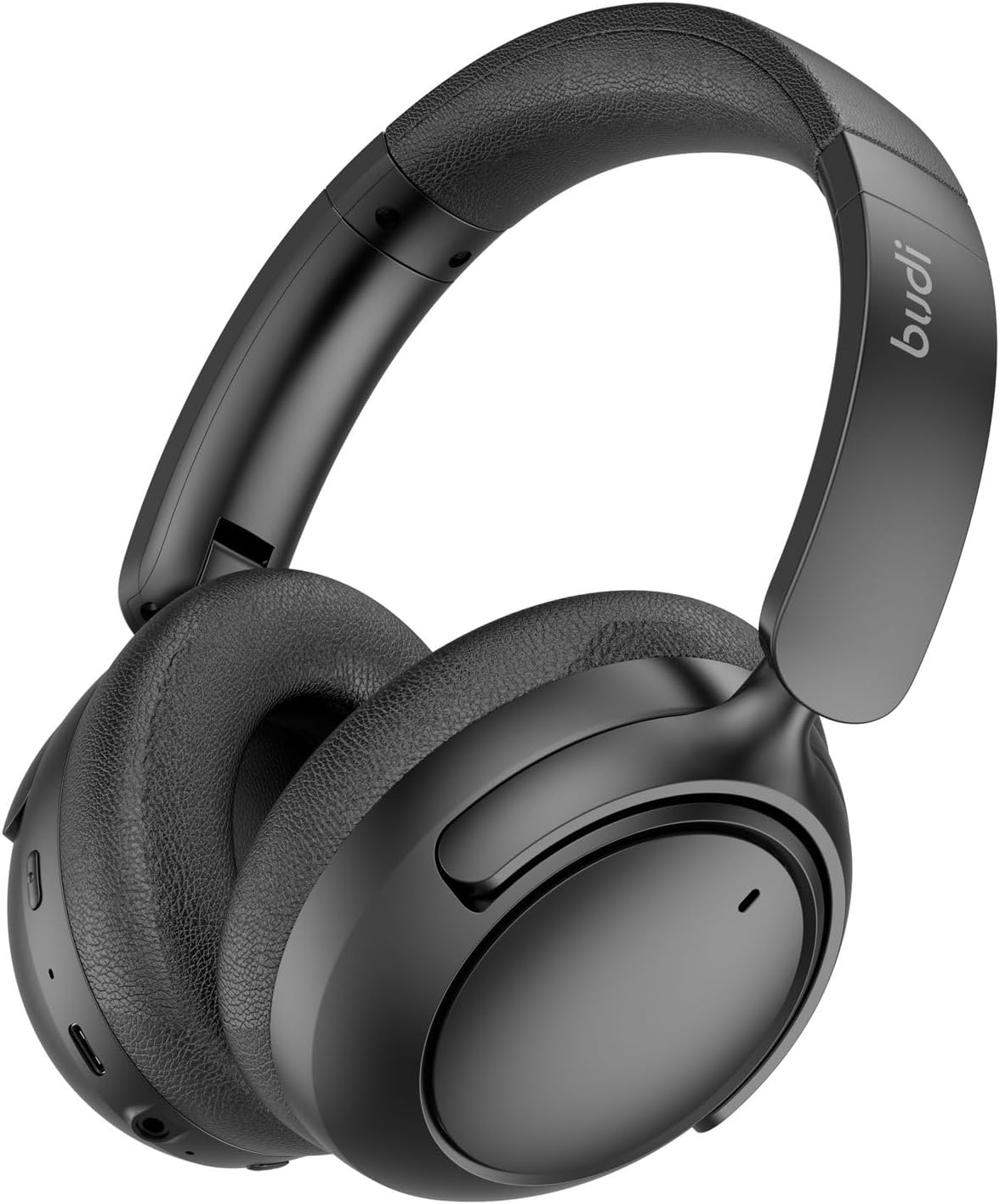 BUDI Wireless Noise Cancelling Stereo Earphones Black
