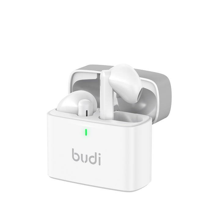Budi Wireless Earbuds - Bluetooth 5.3 Headphones In-Ear with Noise Cancelling Mic