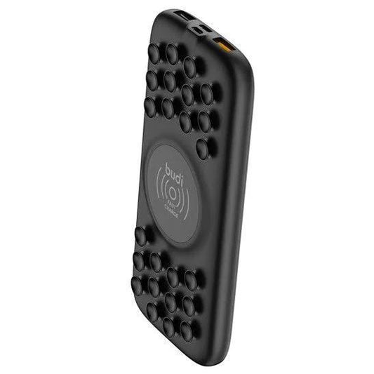 Budi - 10000mAh Wireless Pocket Power Bank - Fast Charging