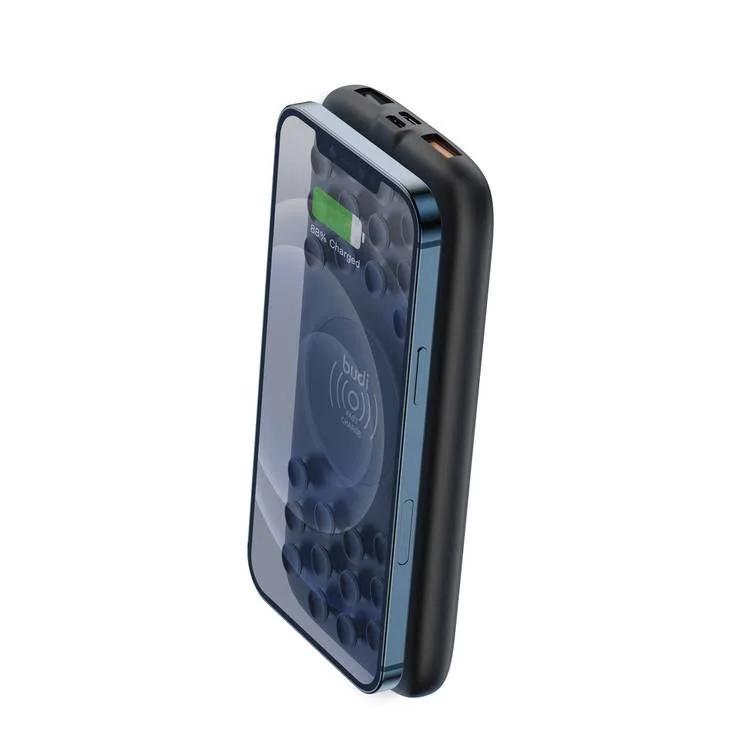 Budi - 10000mAh Wireless Pocket Power Bank - Fast Charging