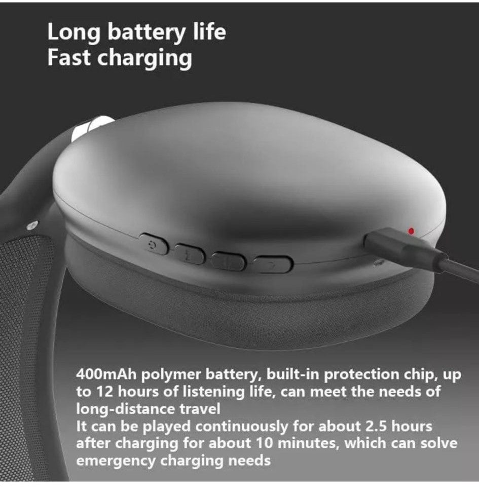Wireless Bluetooth Headphones with Noise Cancelling