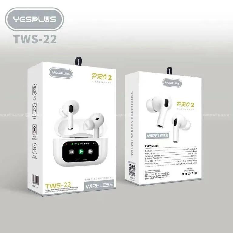 True Wireless Earphones with Advanced Noise Cancelling (Touch Screen)