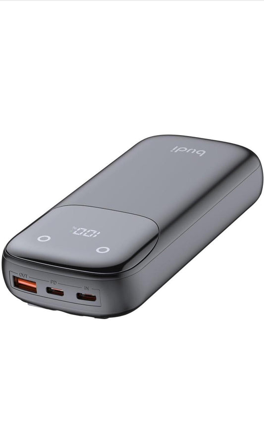 Budi 10000mAh PD 20W+QC3.0 Quick Charge Power Bank