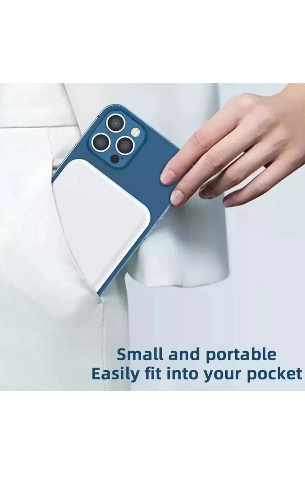 Magnetic Power Bank Battery Pack: Portable Wireless Power Bank with Mag-Safe and USB-C Fast Charge