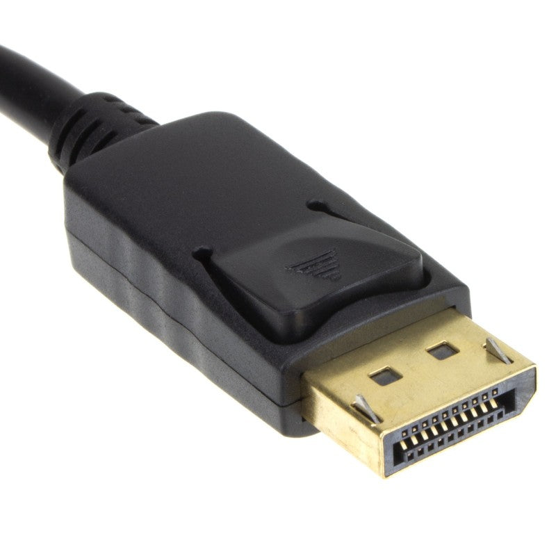 DisplayPort to DisplayPort 1.2 Cable, 21.6Gbps High-Speed, 4K@60Hz, 2K@165Hz, Gold-Plated Plugs, Black