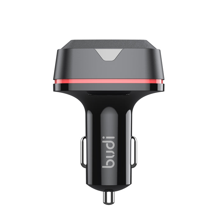 Budi 60W Dual USB C PD & QC 3.0 Car Charger