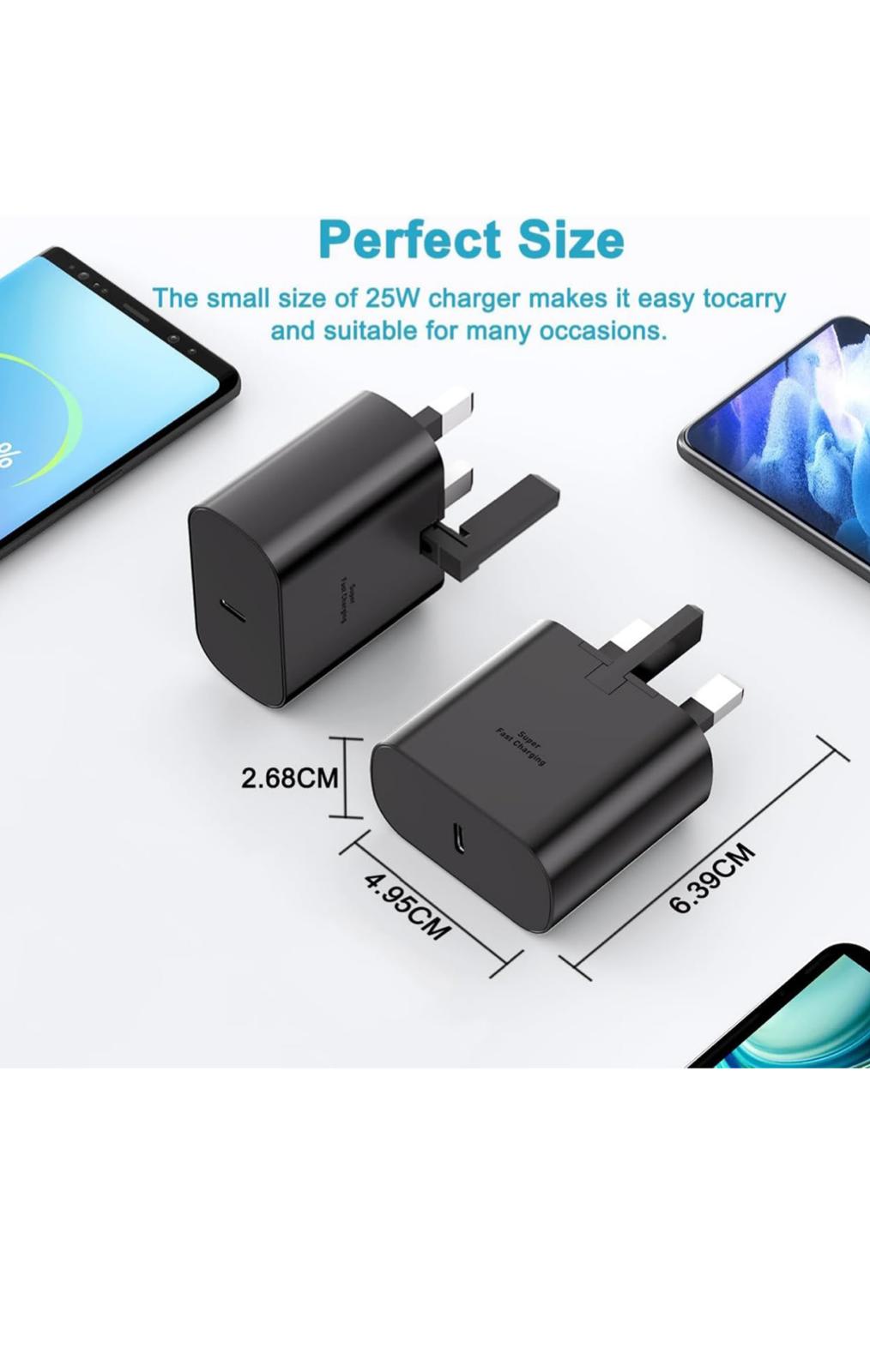 25W PD Type-C Super Fast Charger Adapter
