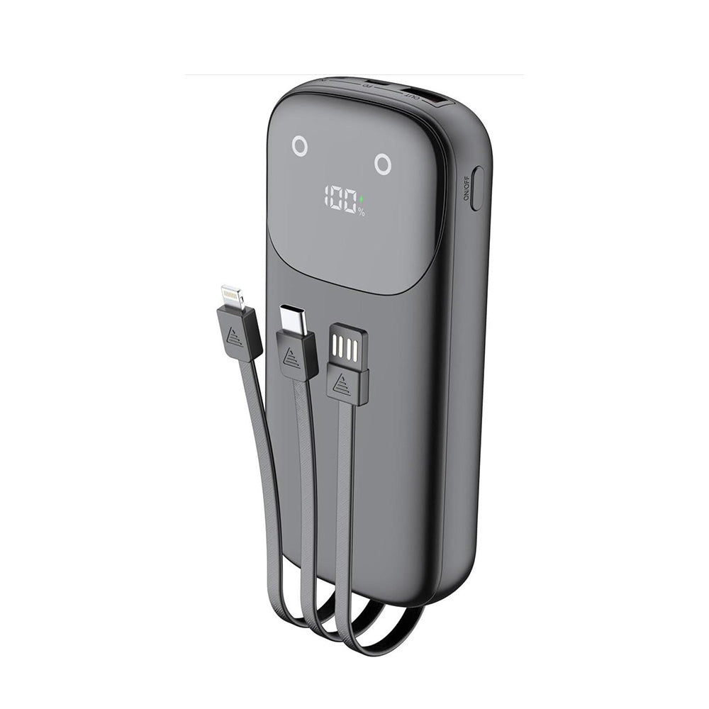 Budi 10000mAh PD 20W+QC3.0 Quick Charge Power Bank