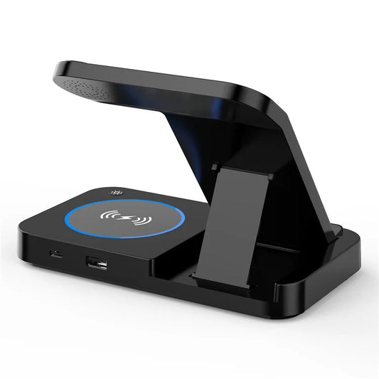 Foldable 15W 4-in-1 Wireless Charger